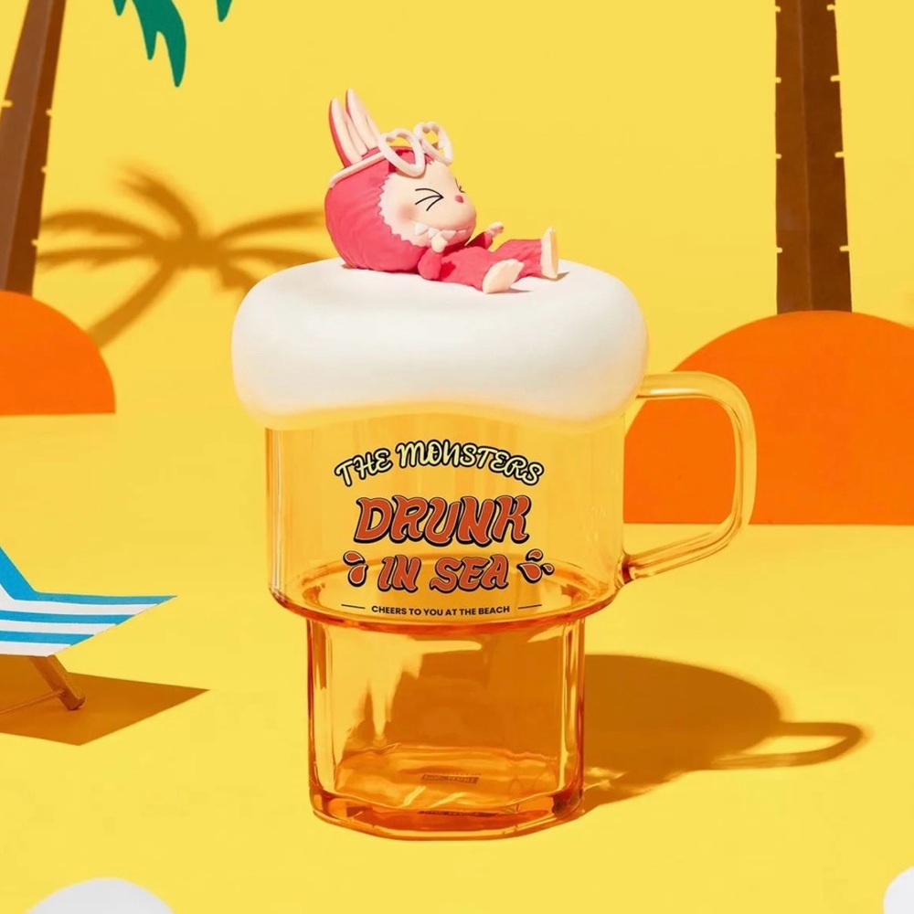 POP MART x THE MONSTERS Enchanted by the Seaside Series-Glass 550ml